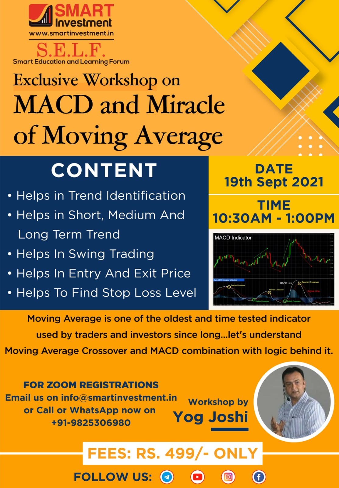MACD and Miracle of Moving Average